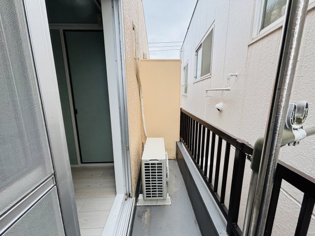 バルコニー　※退去前の写真になります