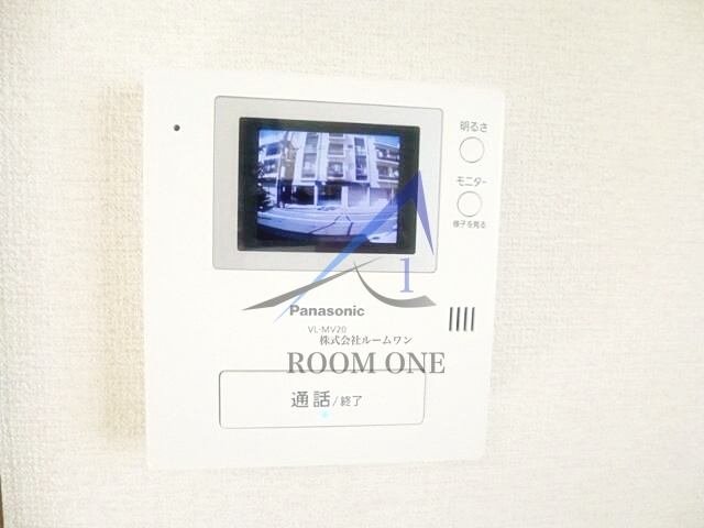 セキュリティ　モニター付インターホンです。