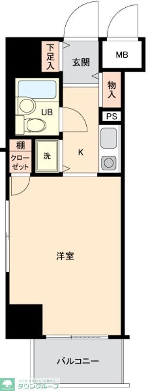 グリーンプラザ東あずまの間取り写真