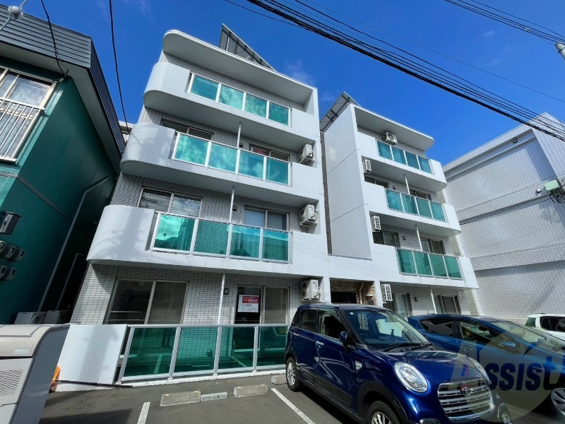 建物外観　札幌市西区琴似四条「クラリス琴似」