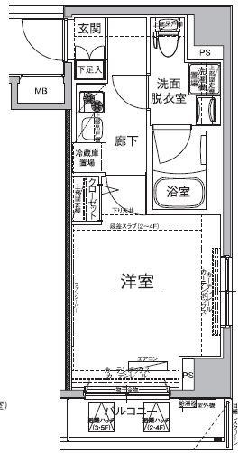 ＪＲ京浜東北線 東十条駅 徒歩9分 8階建 築11年の間取り写真