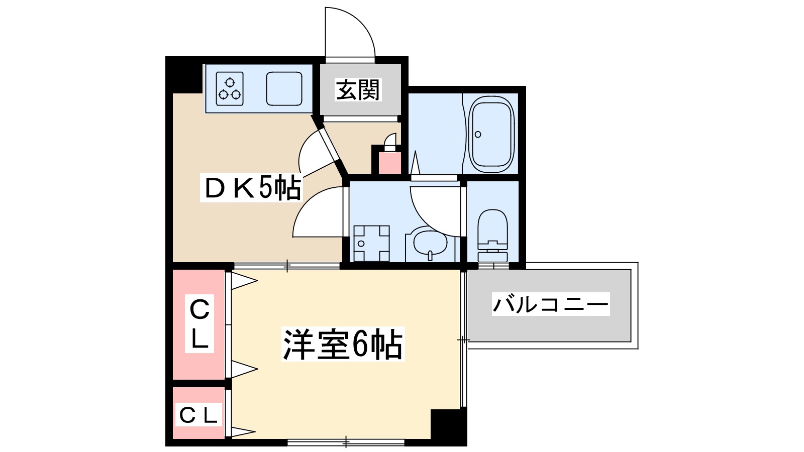 新大阪和光の間取り写真