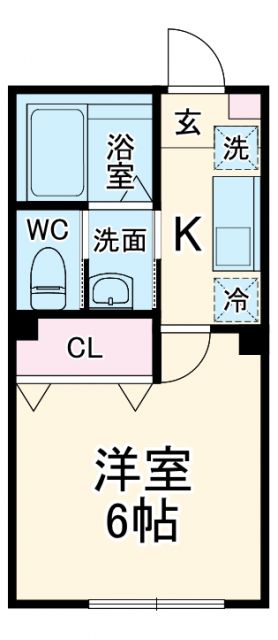 エキニア検見川の間取り写真