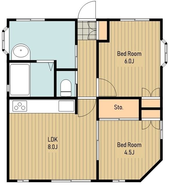 MJビルの間取り写真