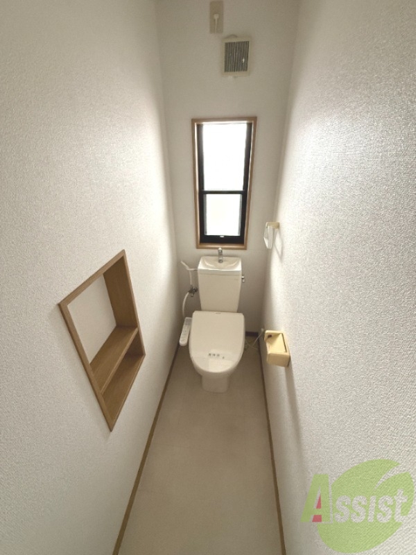 アルファ上余田6のトイレ写真