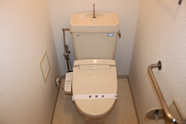 地下鉄谷町線 長原駅 徒歩10分 6階建 築32年のトイレ写真