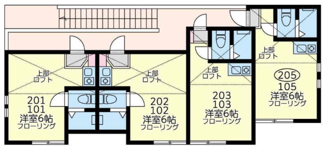 セリジエ中原の間取り写真