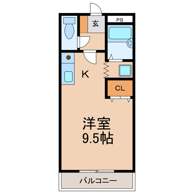エスポワールの間取り写真