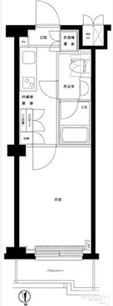 ルーブル下北沢弐番館の間取り写真