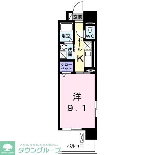 メルベージュの間取り写真