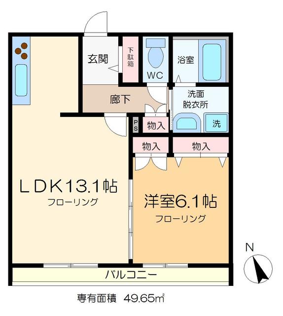 grace船堀の間取り写真