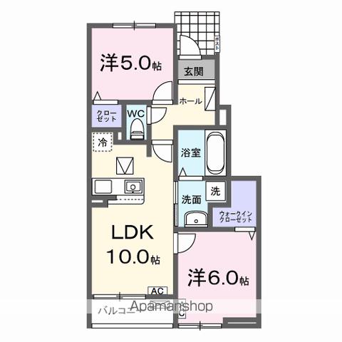 サンライズM IIの間取り写真