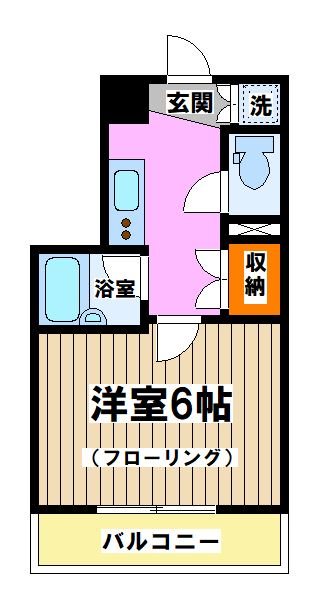 京王井の頭線 久我山駅 徒歩5分 5階建 築20年の間取り写真