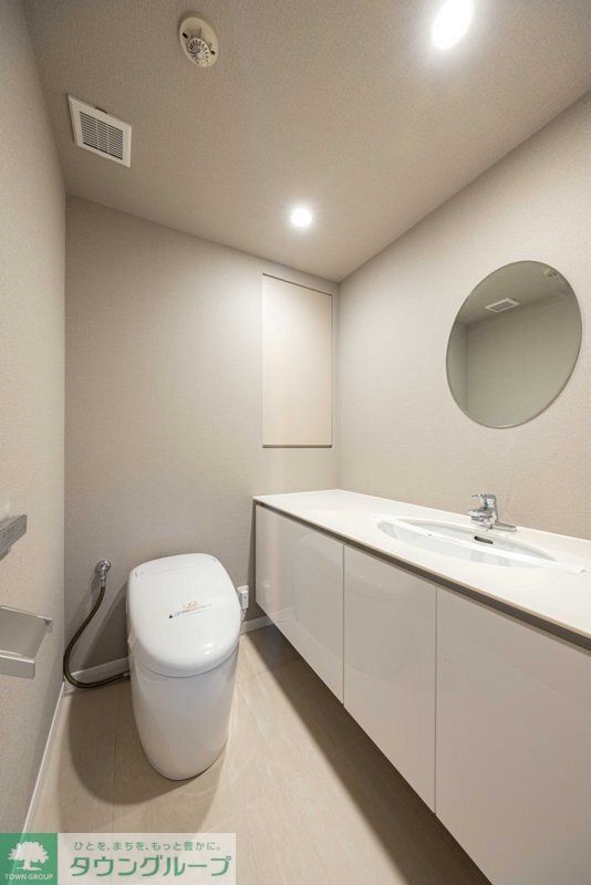 リバーポイントタワーのトイレ写真