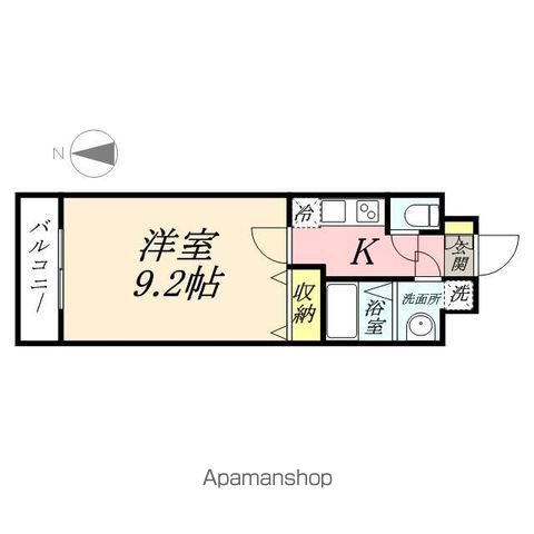 グランフォンテーヌ奉還町の間取り写真