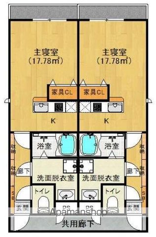 ＪＲ筑肥線 姪浜駅 徒歩7分 3階建 築7年の間取り写真