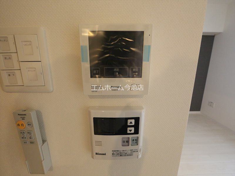 セキュリティ　TVモニター付インターホン完備