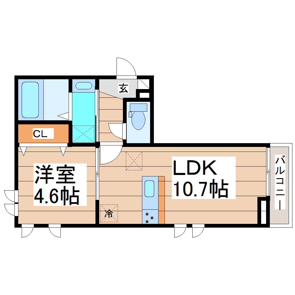 ラフィーネ・K IIの間取り写真