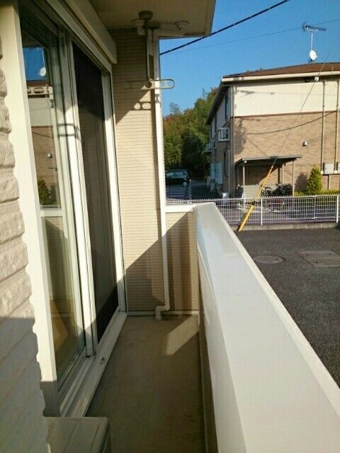 バルコニー　庭