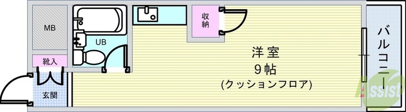 JGS緑丘マンションの間取り写真