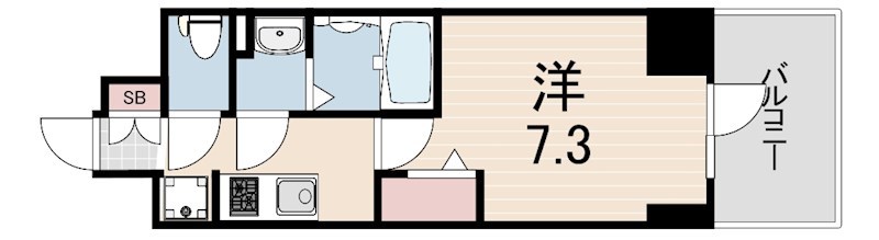 プレサンス神戸セレスティアの間取り写真