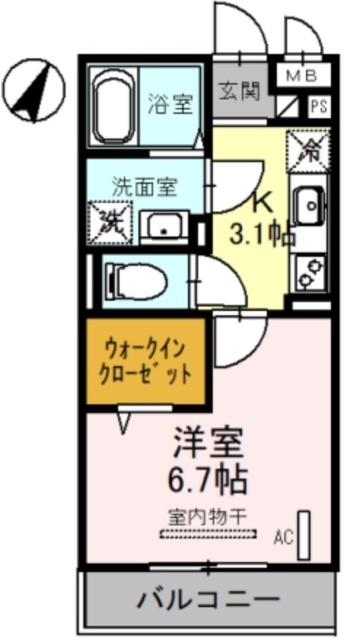 サンセール氷川の間取り写真
