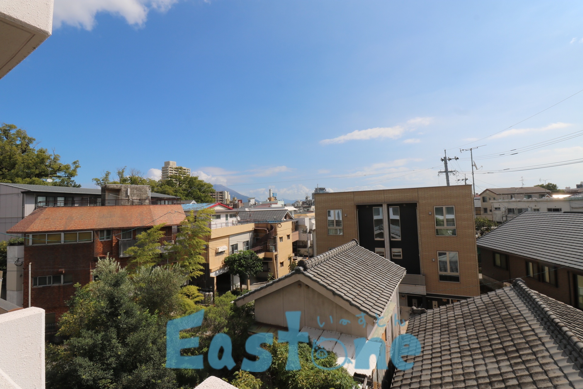 眺望　前面建物がなく日当たり良好☆