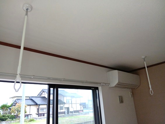 その他設備　室内物干し