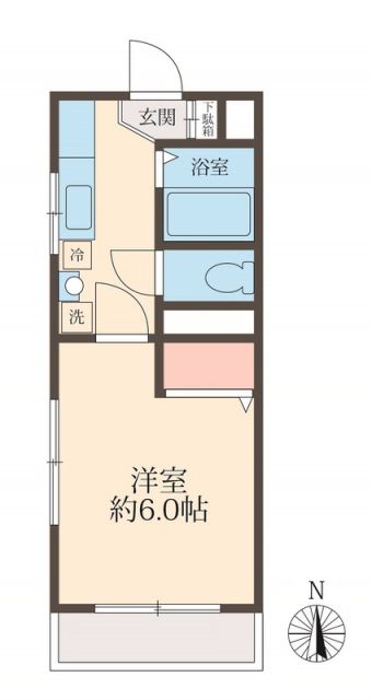 シモンズ栗木台の間取り写真