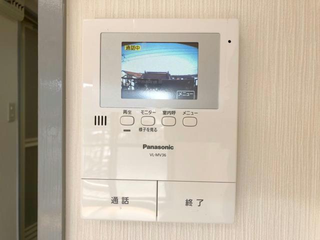 セキュリティ　ＴＶモニターフォンです♪