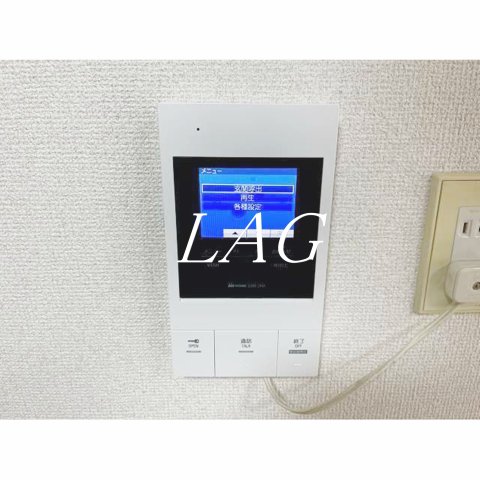セキュリティ　モニターつきインターホンです。