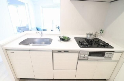 都営大江戸線 門前仲町駅 徒歩9分 12階建 築7年のキッチン写真