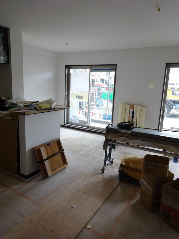 居室・リビング　工事中