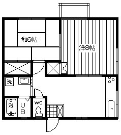 チェリーハイツの間取り