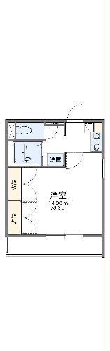 レオパレスリバティー１の間取り