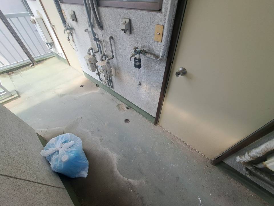 洗面設備　洗濯機置場