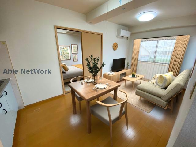 居室・リビング　バーチャル画像です。家具等は付きません。同型