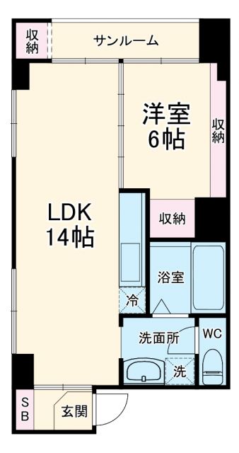 石川ビルの間取り