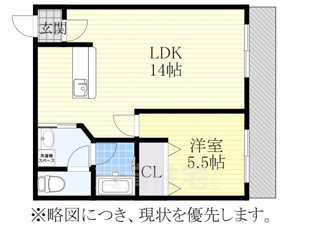 山田ビルの間取り