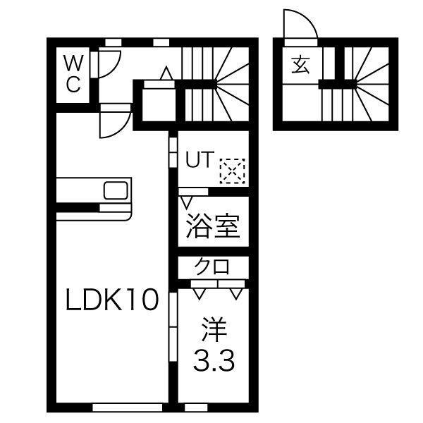 ＡＺＵＣＥＮＡ２（アスセーナ２）の間取り