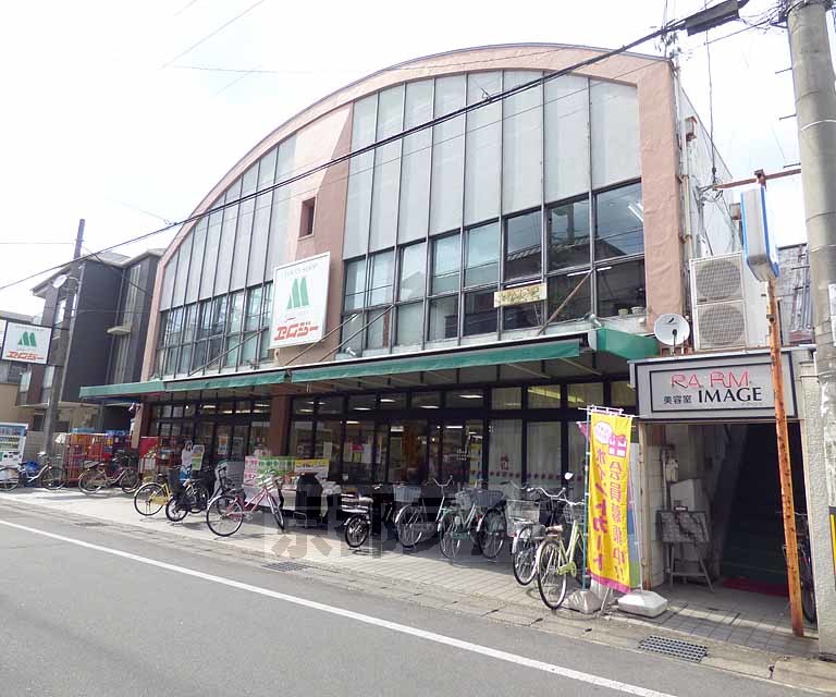 【京都市右京区嵯峨野有栖川町のアパートのスーパー】