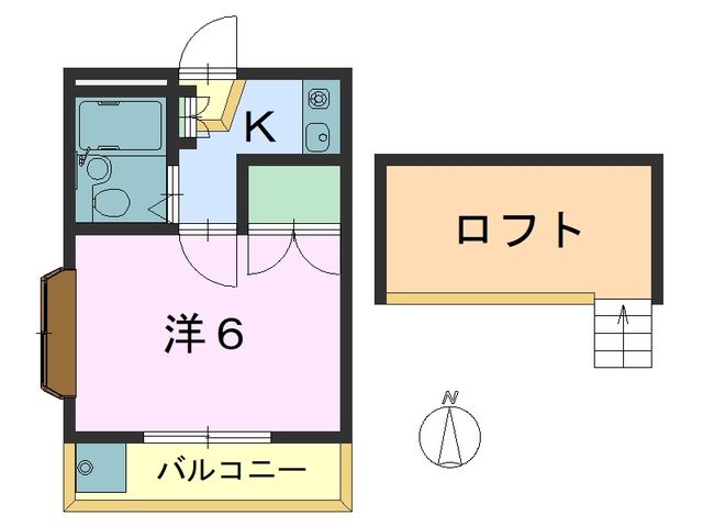 大和高田第19マンションの間取り