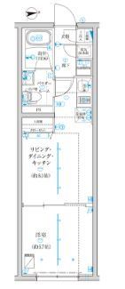 【ＴＲＡＤＩＳ西池袋の間取り】