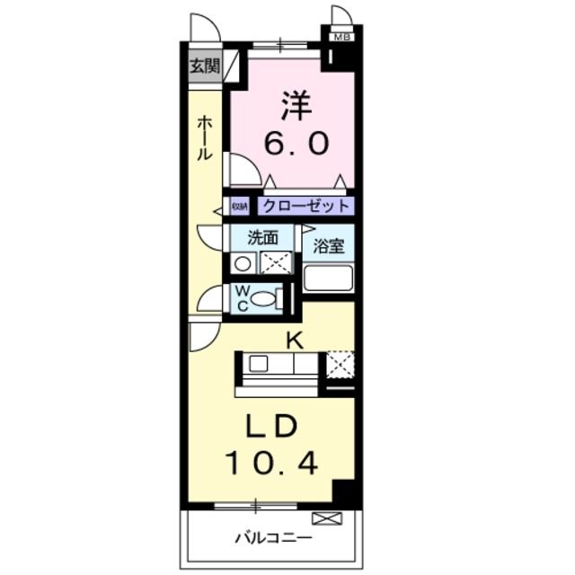 【ベルテックスの間取り】