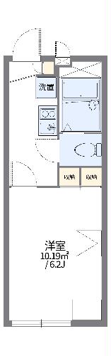 【レオパレスＯＯＭＡＥIIの間取り】