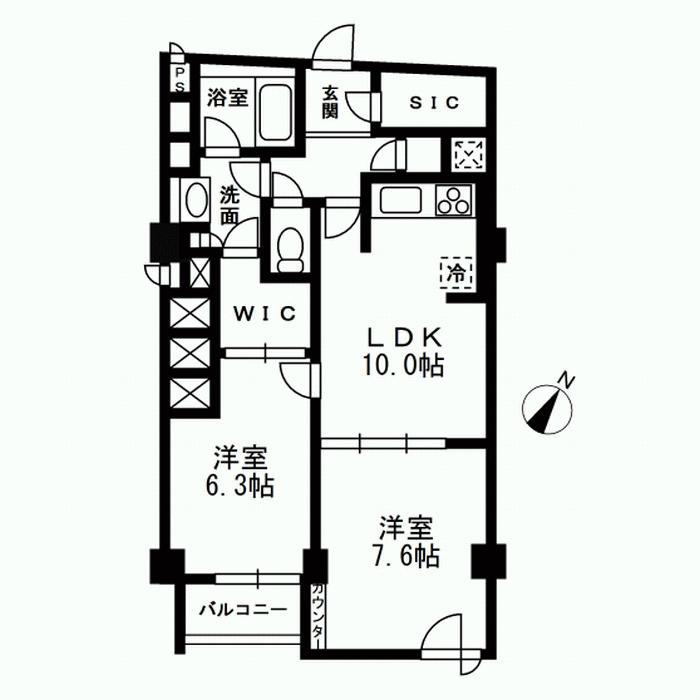 アーバンパーク代官山I／アーバンパーク代官山IIの間取り