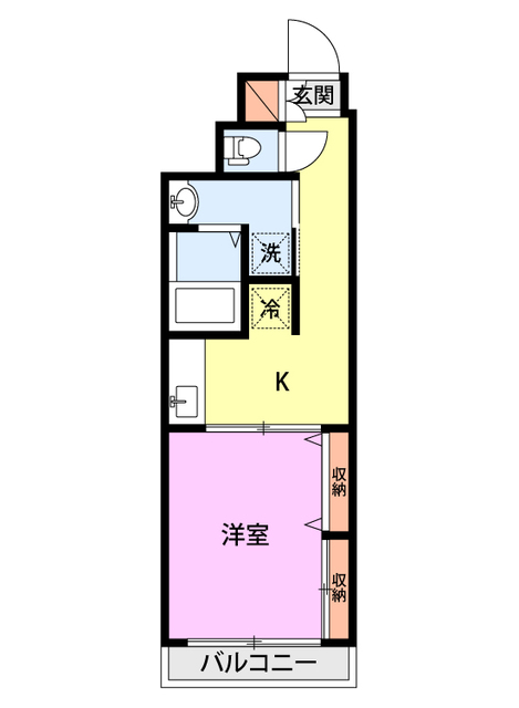 パークサイド白山の間取り