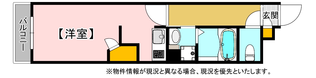 D.siel広島駅前の間取り