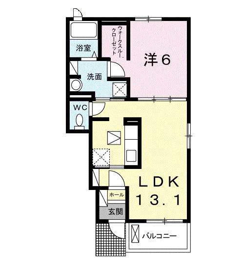 ベレット桜の間取り