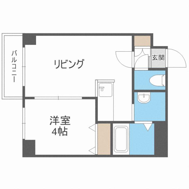 ラヴィスタ北17条の間取り